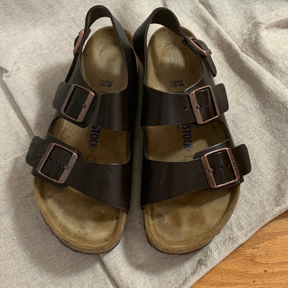 Leather Birkenstock Sandals